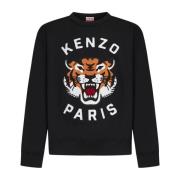 Zwarte Sweater Collectie Kenzo , Black , Heren