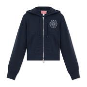 Sweatshirt met logo Kenzo , Blue , Dames