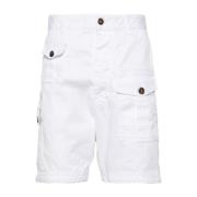 Stijlvolle Broeken voor Mannen Dsquared2 , White , Heren