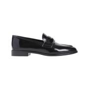 Zwarte Loafer Schoenen voor Vrouwen Giorgio Armani , Black , Dames