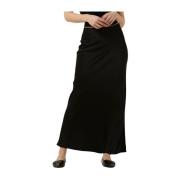 Zwarte Maxi Rok Yaspella Stijl Y.a.s , Black , Dames