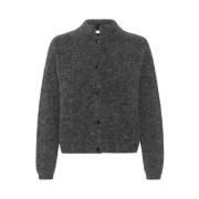 Kort Cardigan Gestuz , Gray , Dames