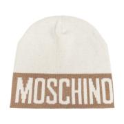 Pet met logo Moschino , Beige , Unisex