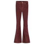 Breese Stijlvolle Broek Lee , Red , Dames