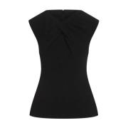 Zwarte Topwear voor Vrouwen Aw24 Jil Sander , Black , Dames