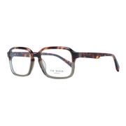 Stijlvolle Rechthoekige Optische Monturen Ted Baker , Brown , Heren