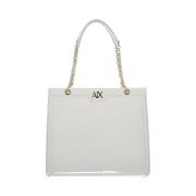 Handtas Armani Exchange , White , Dames