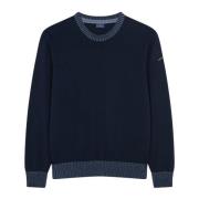 Blauwe Sweater Collectie Paul & Shark , Blue , Heren