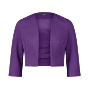 Elegante Blazer voor Vrouwen vera mont , Purple , Dames