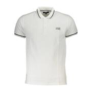 Stijlvol bedrukt poloshirt Cavalli Class , White , Heren