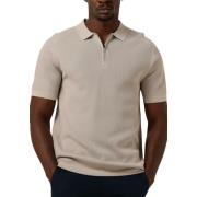 Heren Polo & T-shirt, Zomerstijl Genti , Beige , Heren