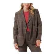 Bruine Tara Ansini Blazer Dames MOS Mosh , Brown , Dames