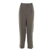 Elegante zomerbroek voor dames grijs Patrizia Pepe , Gray , Dames