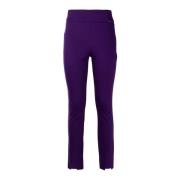 Paarse Skinny Broek Winter Vrouwen Liu Jo , Purple , Dames