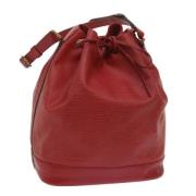 Pre-owned Leather louis-vuitton-bags Louis Vuitton Vintage , Red , Dam...