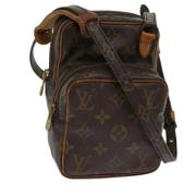 Pre-owned Canvas louis-vuitton-bags Louis Vuitton Vintage , Brown , Da...