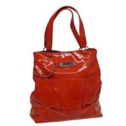 Pre-owned Canvas handbags Celine Vintage , Orange , Dames