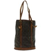 Pre-owned Canvas louis-vuitton-bags Louis Vuitton Vintage , Brown , Da...