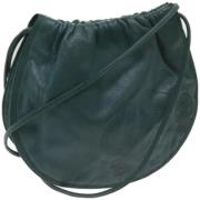 Pre-owned Leather shoulder-bags Loewe Pre-owned , Green , Dames