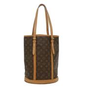 Pre-owned Canvas louis-vuitton-bags Louis Vuitton Vintage , Brown , Da...