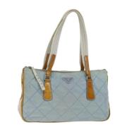 Pre-owned Nylon prada-bags Prada Vintage , Blue , Dames