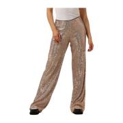 Sage Sequin Broek Rosegoud Co'Couture , Pink , Dames