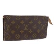 Pre-owned Canvas pouches Louis Vuitton Vintage , Brown , Dames