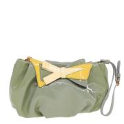 Pre-owned Canvas pouches Prada Vintage , Green , Dames