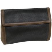 Pre-owned Leather clutches Dior Vintage , Black , Dames