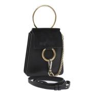 Pre-owned Suede shoulder-bags Chloé Pre-owned , Black , Dames