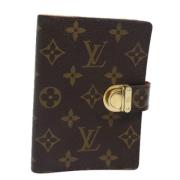 Pre-owned Canvas home-office Louis Vuitton Vintage , Brown , Heren