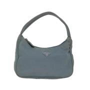 Pre-owned Nylon handbags Prada Vintage , Blue , Dames