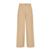 Beige Broek Aw24 Valentino Garavani , Beige , Heren