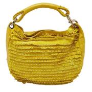 Pre-owned Leather handbags Jimmy Choo Pre-owned , Yellow , Dames