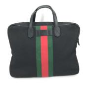 Pre-owned Leather gucci-bags Gucci Vintage , Black , Dames