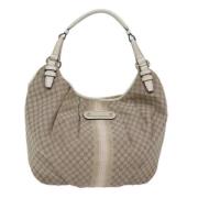 Pre-owned Canvas celine-bags Celine Vintage , Beige , Dames