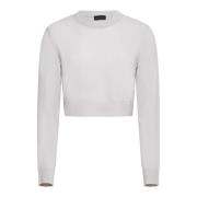 Witte Sweaters voor Mannen en Vrouwen Roberto Collina , White , Dames