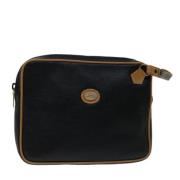 Pre-owned Leather clutches Gucci Vintage , Black , Dames