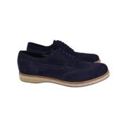 Pre-owned Suede sneakers Prada Vintage , Blue , Heren