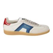 Lage Sneakers voor Sport Santoni , White , Heren