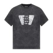 T-shirt met logo Misbhv , Gray , Heren