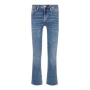 Stijlvolle Cropped Jeans voor Vrouwen Liu Jo , Blue , Dames