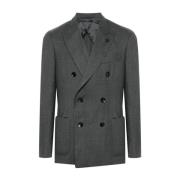 Grijze herenouterwear Aw24 Lardini , Gray , Heren