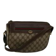 Pre-owned Leather gucci-bags Gucci Vintage , Multicolor , Dames