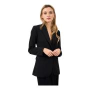 Stijlvolle Blazer Jas voor Vrouwen Liu Jo , Black , Dames