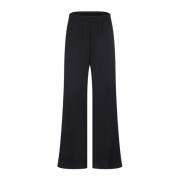 Blauwe Broek Verhoog Stijl Aw24 Fabiana Filippi , Blue , Dames