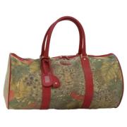 Pre-owned Canvas travel-bags Salvatore Ferragamo Pre-owned , Green , D...