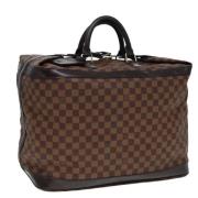 Pre-owned Canvas travel-bags Louis Vuitton Vintage , Brown , Dames