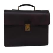 Pre-owned Leather louis-vuitton-bags Louis Vuitton Vintage , Brown , D...