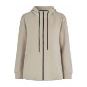 Pure Cashmere Hoodie Jas Masai , Beige , Dames